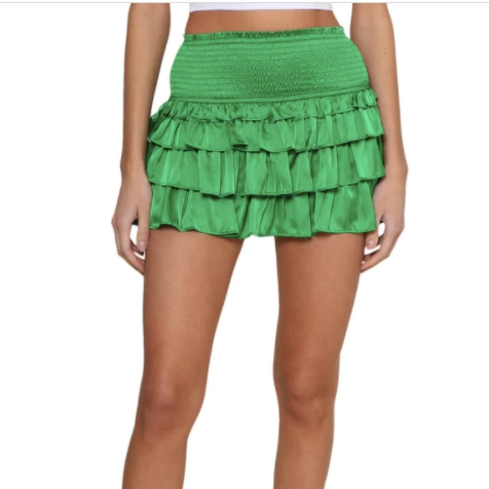 New Gab & Kate Ruffle Mini Skort Skirt and Doreena